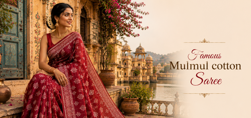 Mulmul Cotton Saree Collection