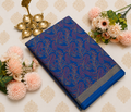 Royal Blue Paisley Elegance