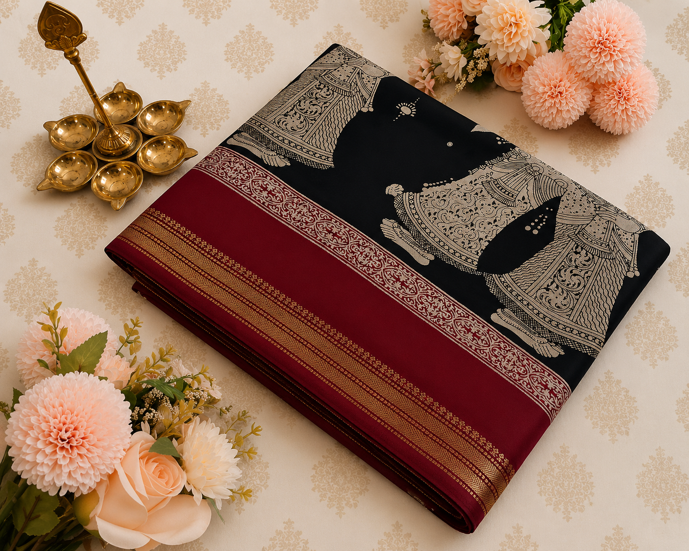 Maroon Royal Heritage-Black